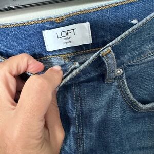 LOFT Classic Blue Denim Pants